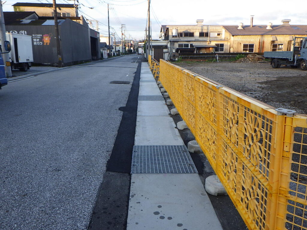 大津2号線道路改良工事